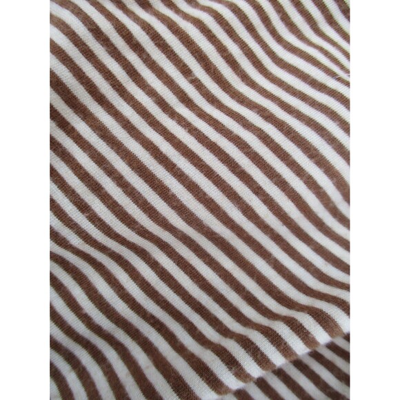 Plenty By Tracy Reese Tank Top Mini Dress Women’s Sm Brown/Cream Striped Bubble - Picture 11 of 15